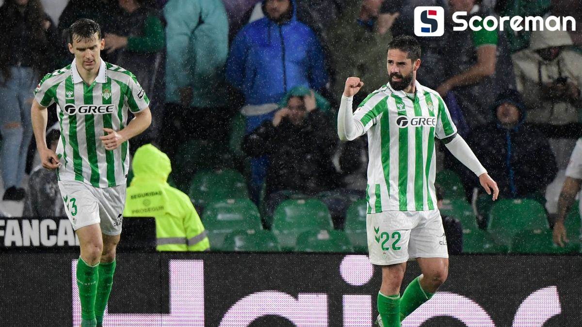 레알 마드리드, 베티스에 1-2 패배...3위로 추락